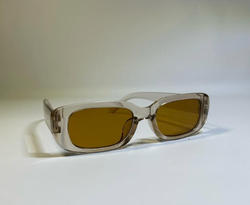 FUNKY GLASSES | TRANSPARENT (YELLOW SHADES)